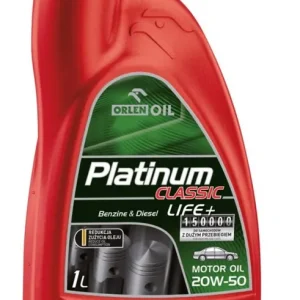 OLEJ SILNIKOWY CLASSIC LIFE+ 20W/50 4,5L ORLEN OIL Najlepsza cena